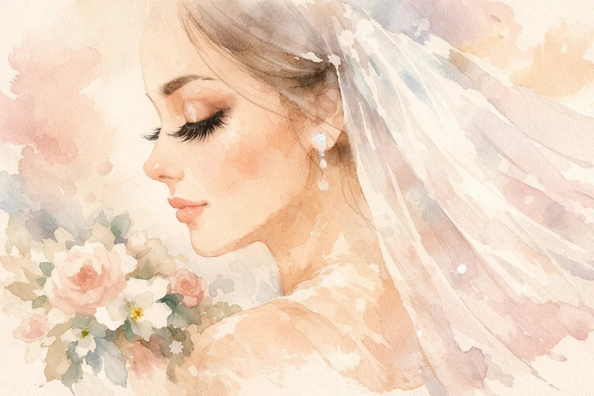 Bridal Lashes Before Wedding: When to Book - LABB