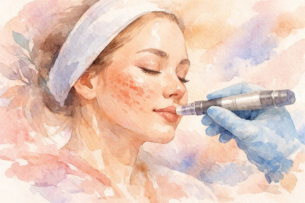 Microneedling for Acne Scars: What to Expect - LABB