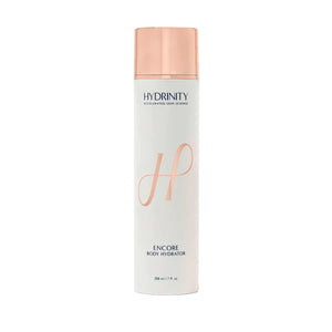 Hydrinity Encore Body Hydrator bottle on a white background
