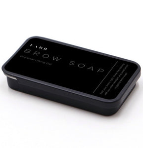 Container of LABB eyebrow soap the universal lifting gel. 